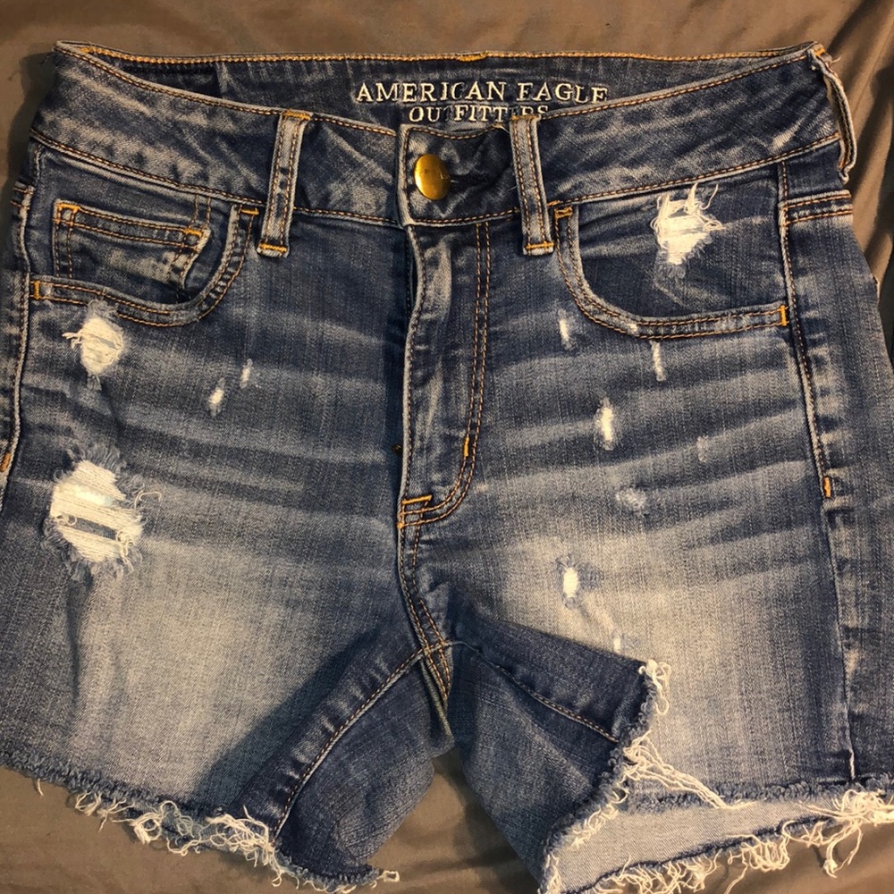 american Eagle super stretch shorts